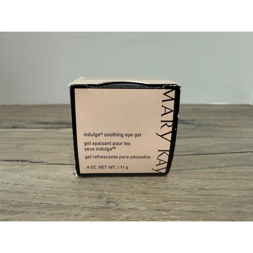 Mary Kay Indulge Soothing Eye Gel .4 oz 11g Cooling Puffiness Relief 029739